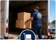 Loading a moving truck